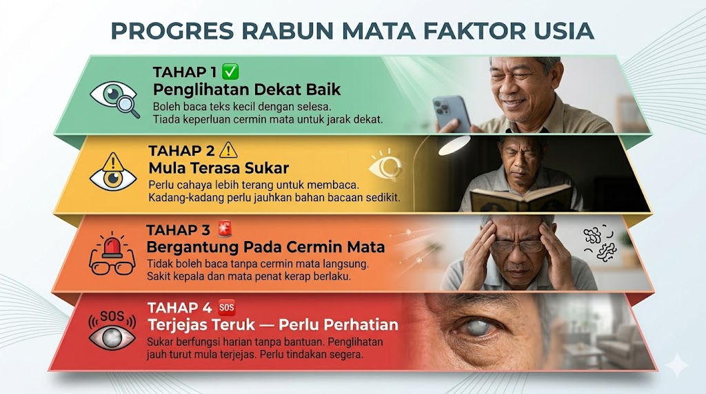 Tahap Rabun Dekat