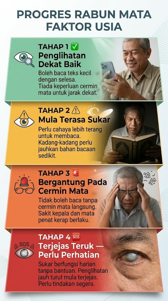 Tahap Rabun Dekat